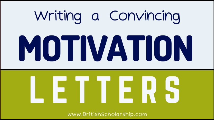 Letter of Motivation for Scholarship Applications