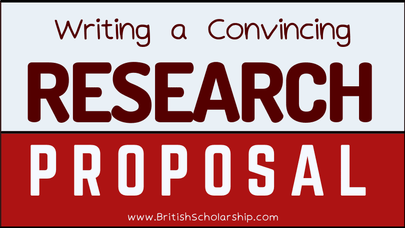 Writing a Convincing Research Proposal for Scholarship Application